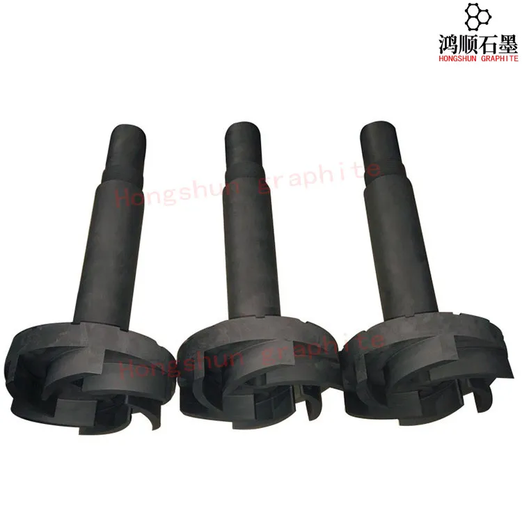 Flytende omrørende grafittrotor